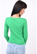 Bluza Dama Vero Moda Vmlila Maggy Short Green Bee